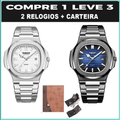 Relógio Luxury Elgancy  Prime  ( COMPRE 1 LEVE 3)