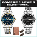 Relógio Luxury  Original ( COMPRE 1 LEVE 3)-ENCERRA DIA 27-07-2024