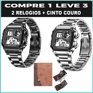 Relógio Shock Elegancy ( COMPRE 1 LEVE 3 )