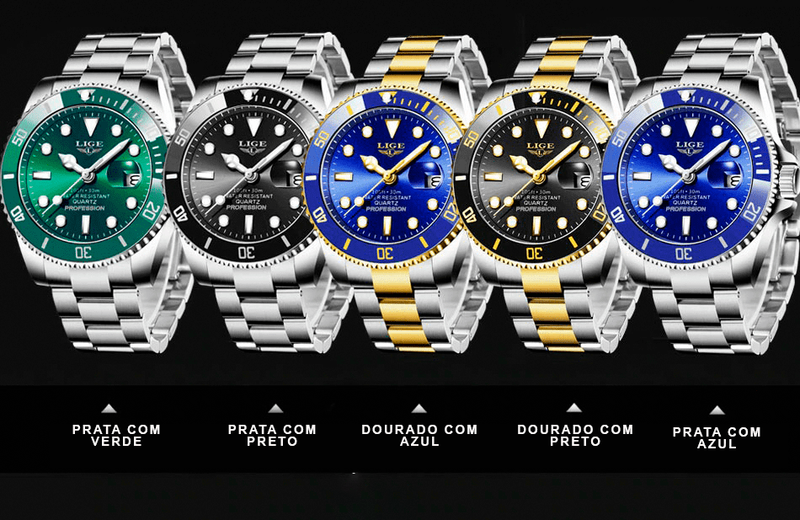 RELOGIO LIGE SUBMARINER